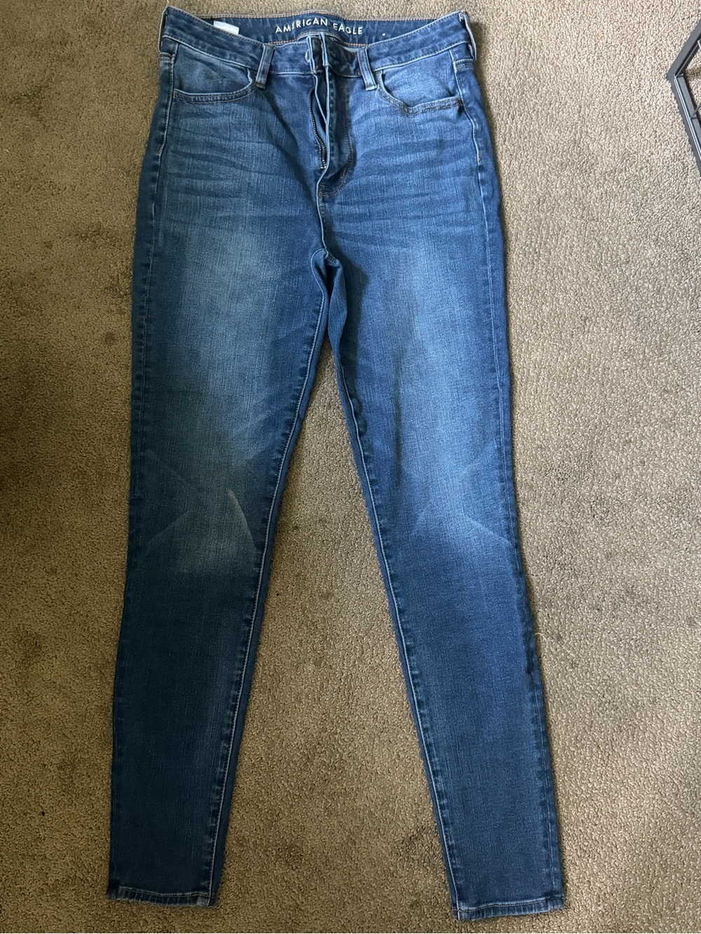 American Eagle Outfitters Women's Blue Skinny Jeans
